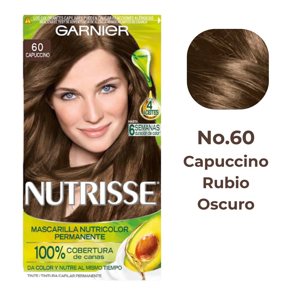 Garnier Tinte Nutrisse 60 Capuccino - Rubio Oscuro