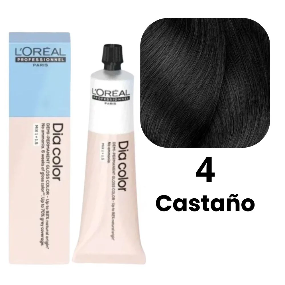 L'Oreal Tinte Dia Color N.4 Sin Amoniaco 60ml