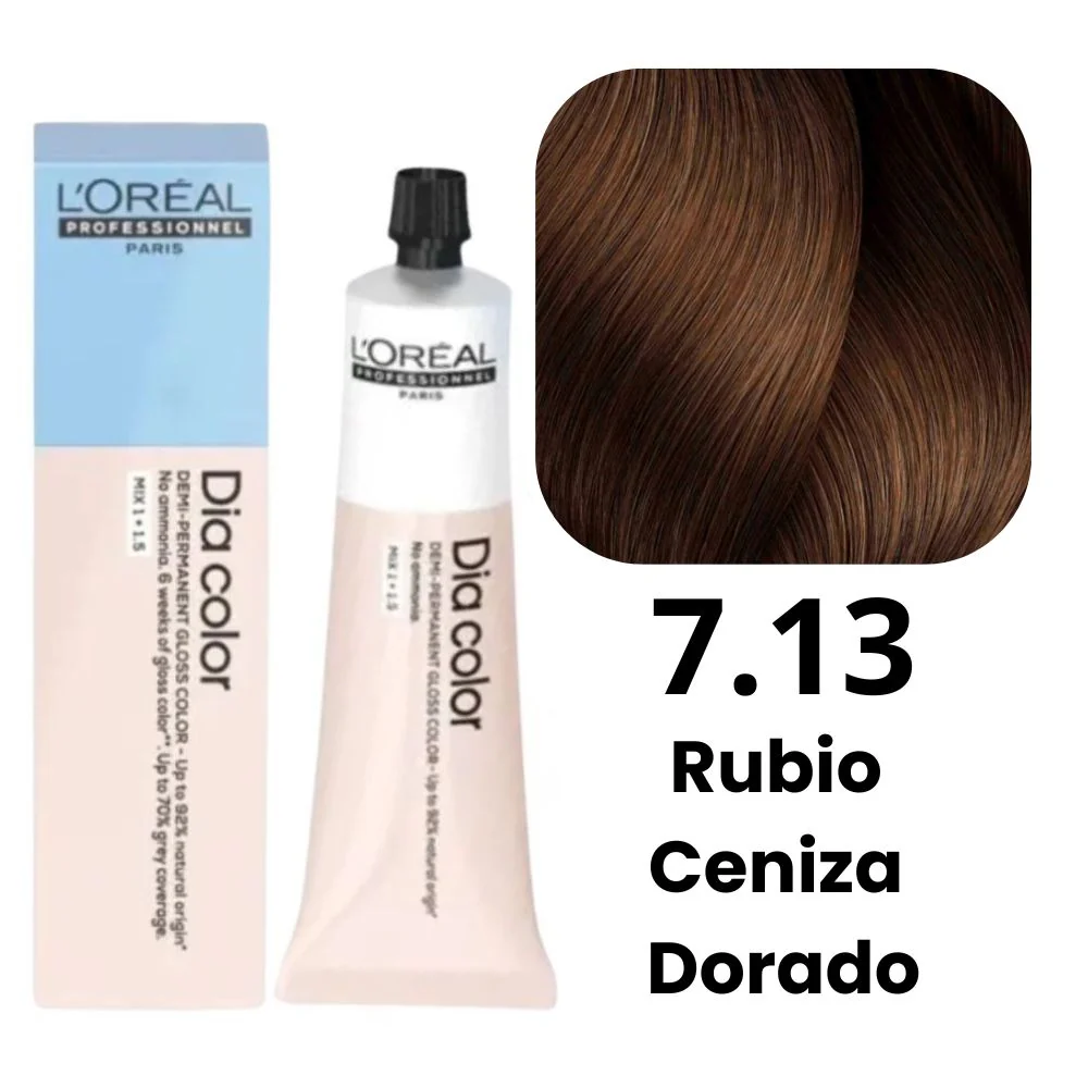 L'Oreal Tinte Dia Color N.7.13 Sin Amoniaco 60ml