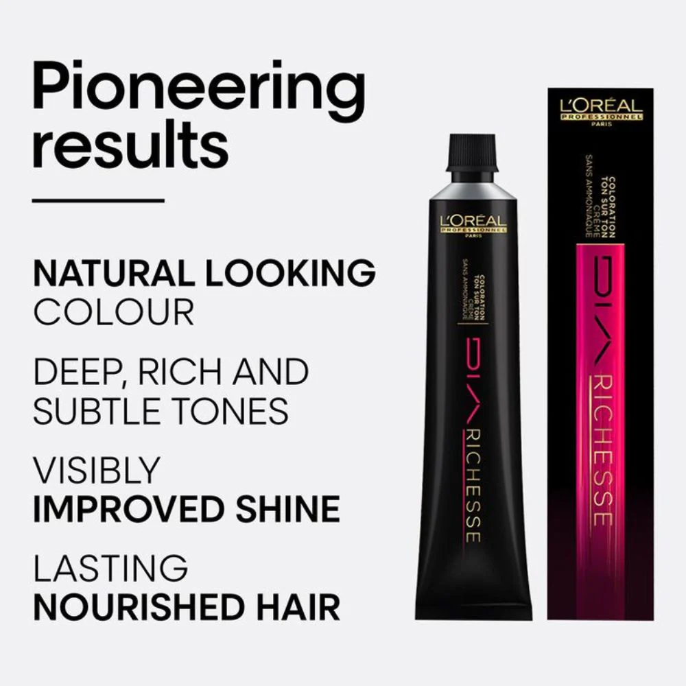 Tinte Para El Cabello L'Oreal Dia Richesse 8 Rubio Claro 50ml - Image 4