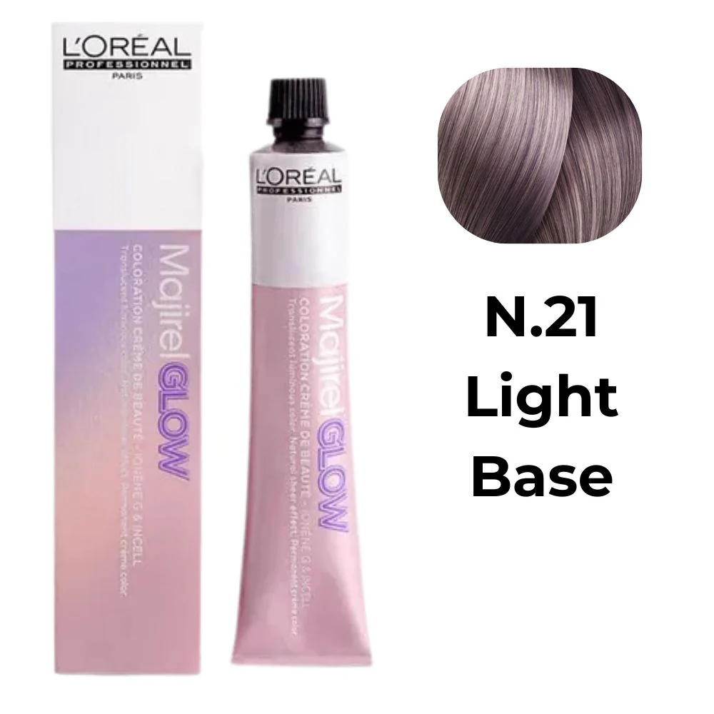 L'Oreal Tinte Majirel  Glow Light Bases n.21 50ml