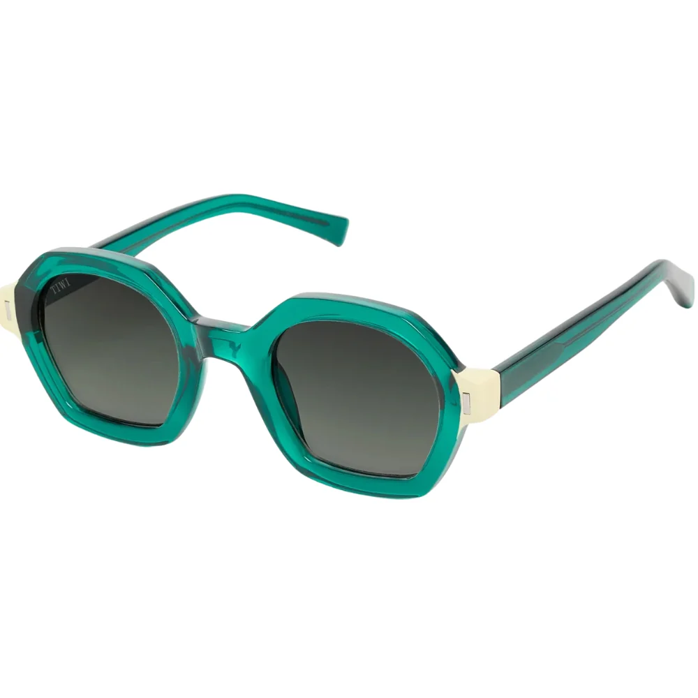 Tiwi Dalia 601 Bicolour Shiny Green / Beige - Image 3