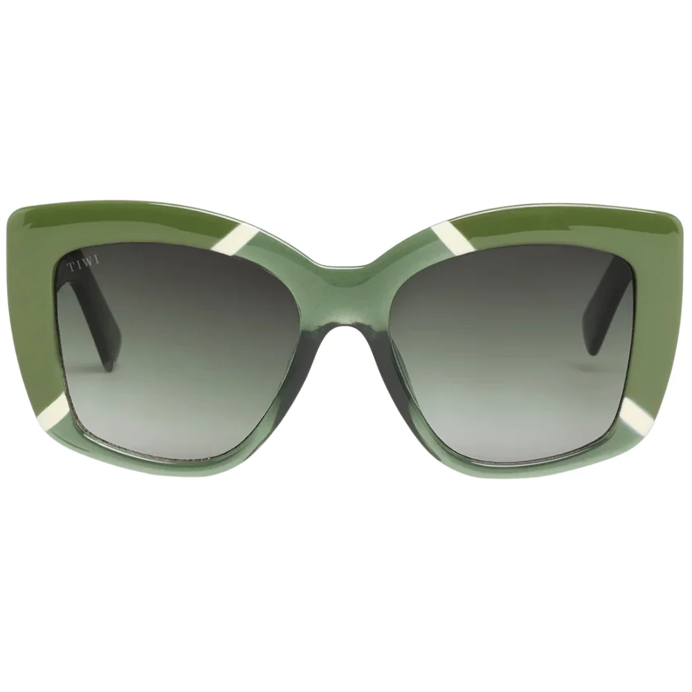 Tiwi Ginevra 610 Bicolour Shiny Green/Olive Green with Green