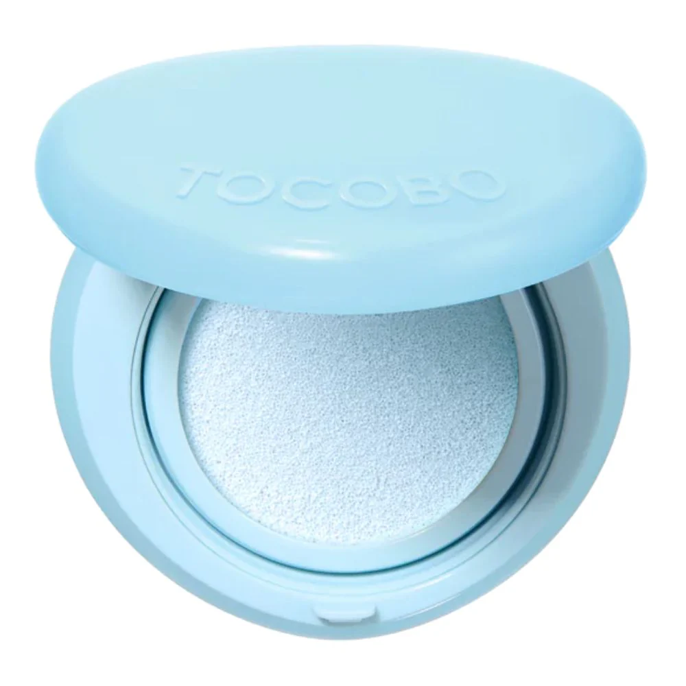 Tocobo Blur Finish Sun Cushion SPF50+ PA++++ 01 Cotton Blue 13g - Image 2