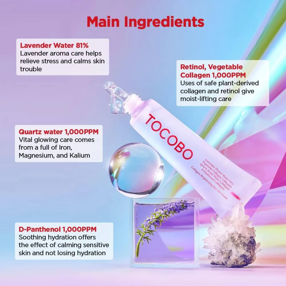 Tocobo Collagen Brightening Eye Gel Cream 30ml - Image 4