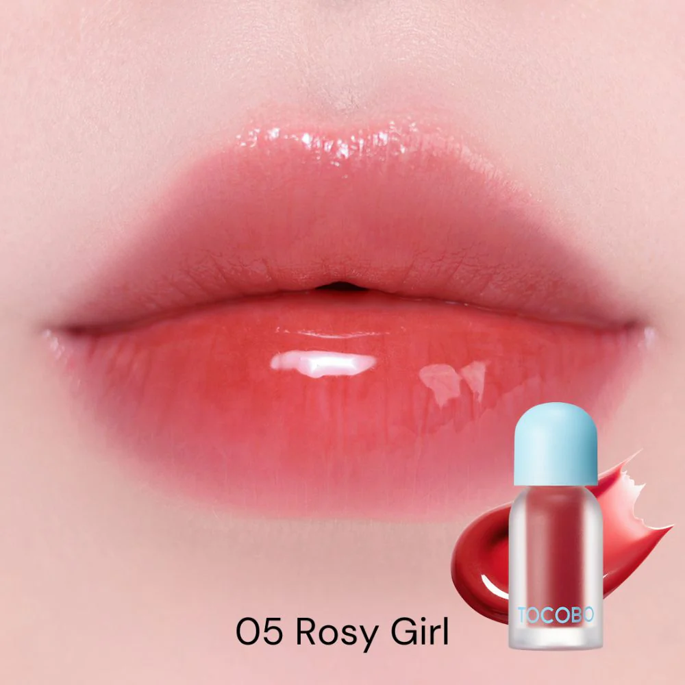 Tocobo Juicy Berry Plumping Lip Oil N*05 Rosy Girl 4g - Image 2