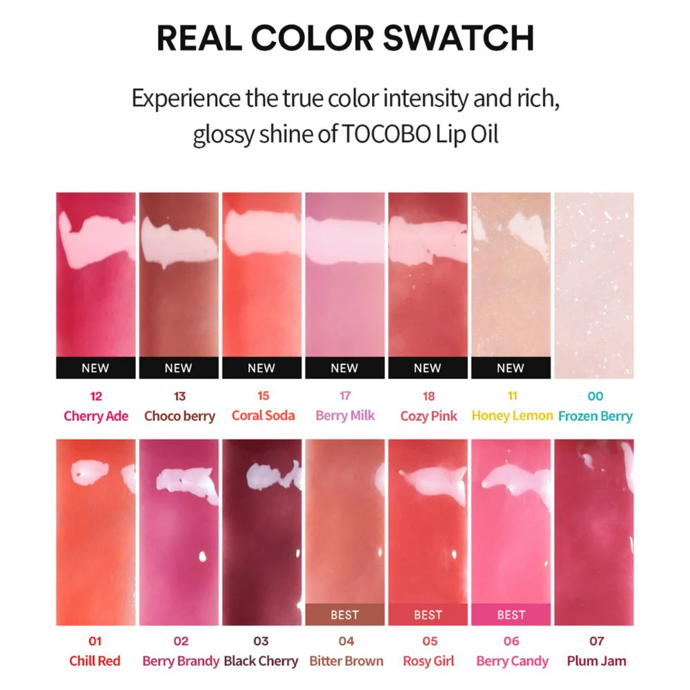 Tocobo Juicy Berry Plumping Lip Oil N*05 Rosy Girl 4g - Image 3