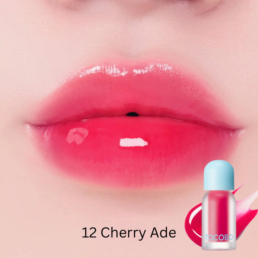 Tocobo Juicy Berry Plumping Lip Oil N*12 Cherry Ade 4g - Image 2