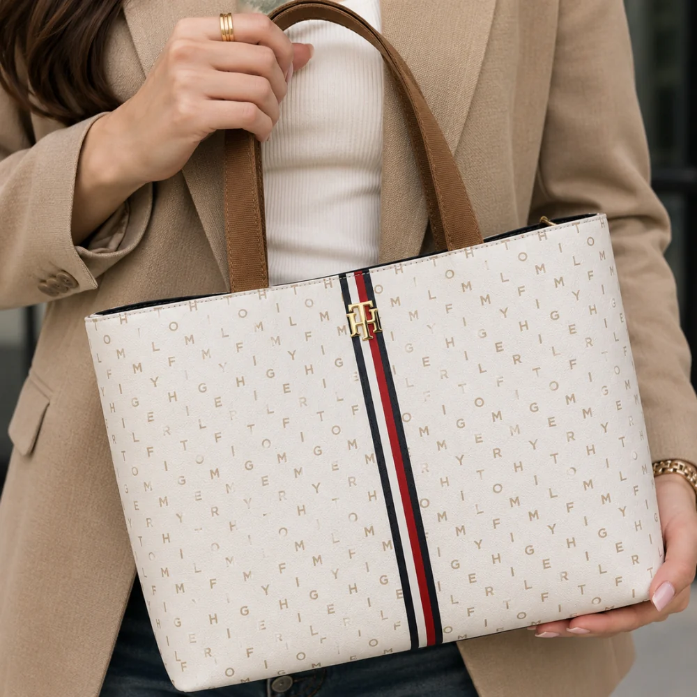 Tommy Hilfiger Cartera Tote White