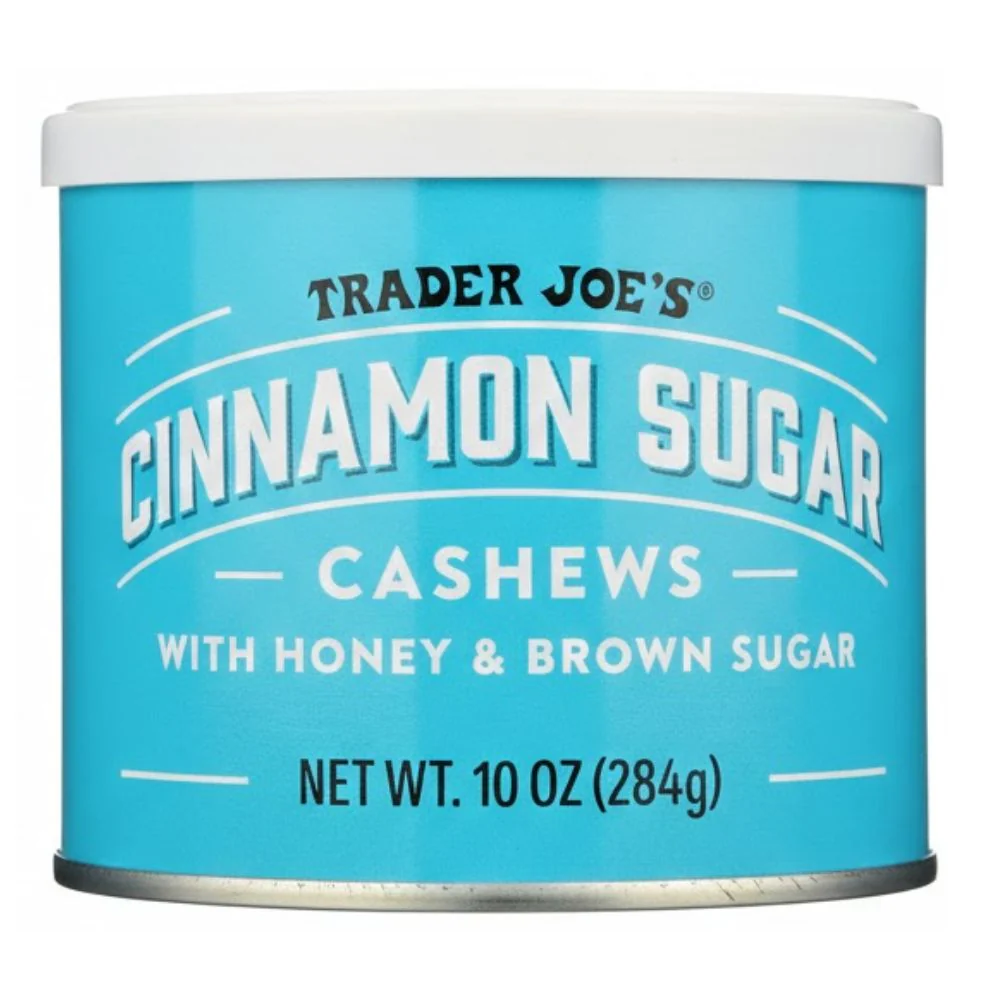 Trader Joe´s Cinnamon Sugar Cashews with Honey and Brown Sugar 284 g