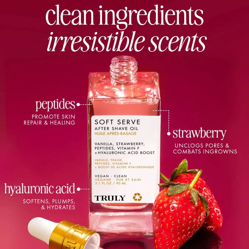 Truly Soft Serve After Shave Oil 90ml - Image 4