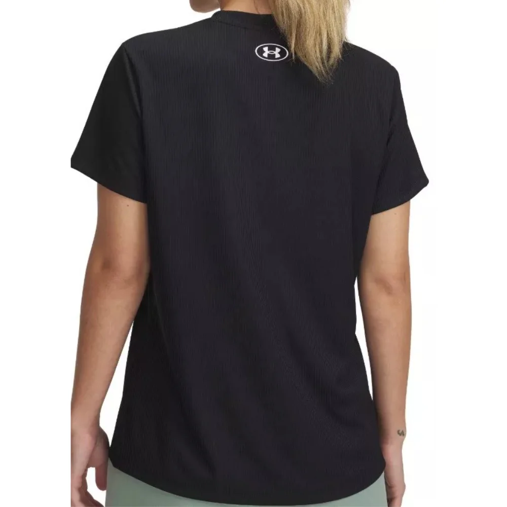 Under Armour Camiseta Basica Para Damas Color Negro - Image 2