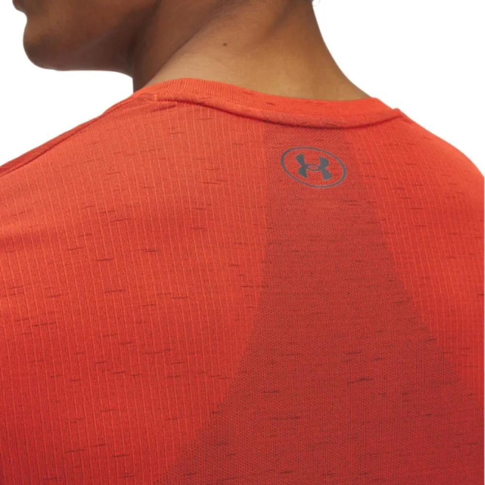 Under Armour Camiseta Invisible Sin Costuras Para Caballeros Color Fire - Image 3