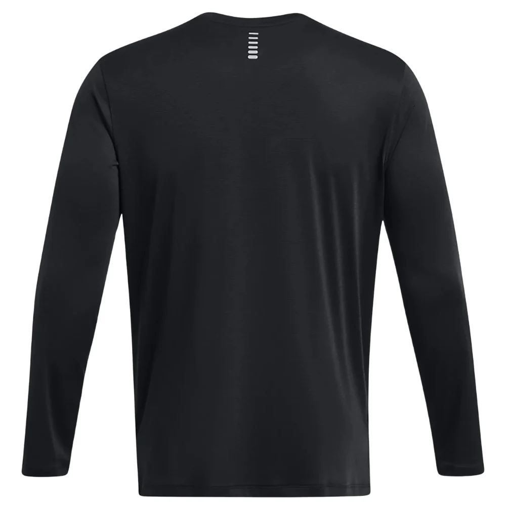 Under Armour Camiseta Running Reflectiva Para Caballeros Color Black - Image 4