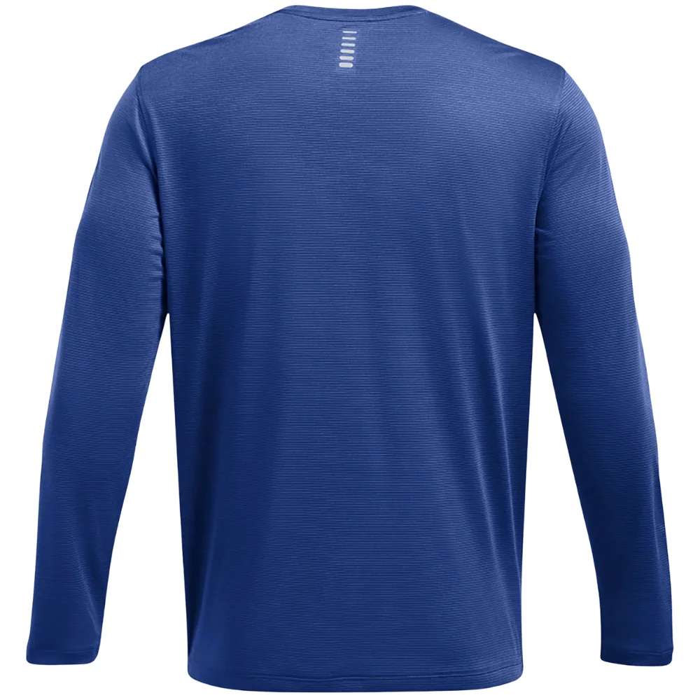 Under Armour Camiseta Running Reflectiva Para Caballeros Color Tech Blue - Image 5