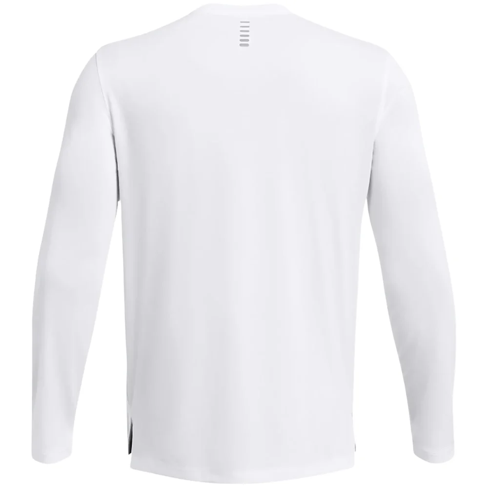 Under Armour Camiseta Running Reflectiva Para Caballeros Color White - Image 5