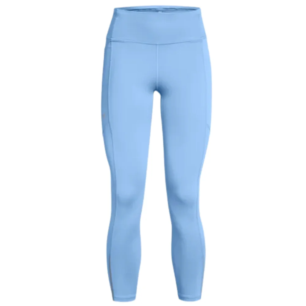 Under Armour Fly Fast 3.0 Ankle Tights Leggings Para Damas Color Horizon Blue - Image 3