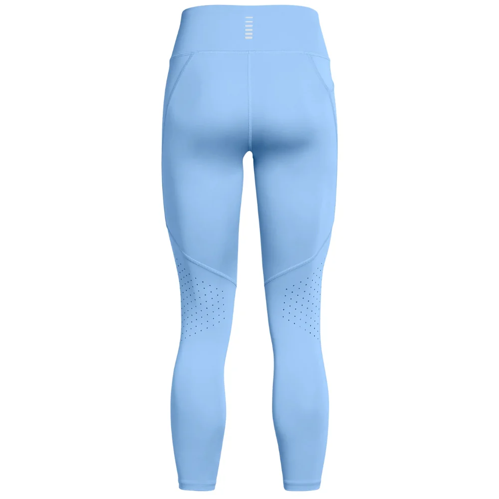 Under Armour Fly Fast 3.0 Ankle Tights Leggings Para Damas Color Horizon Blue - Image 4