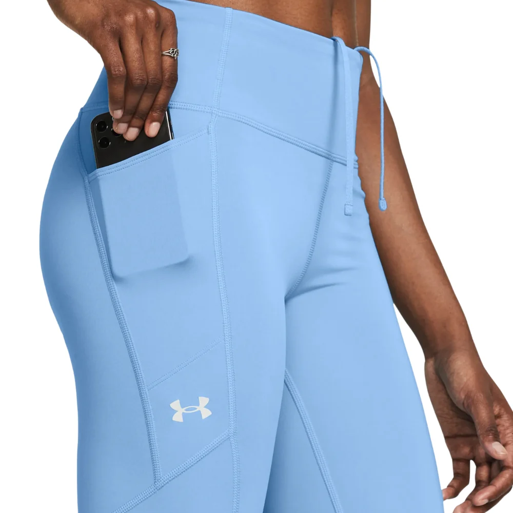 Under Armour Fly Fast 3.0 Ankle Tights Leggings Para Damas Color Horizon Blue - Image 5