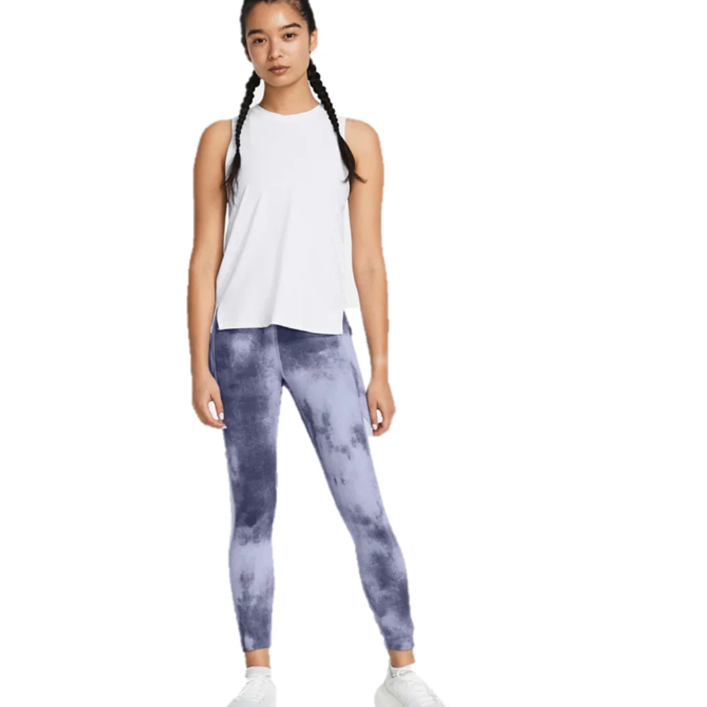 Under Armour Fly Fast 3.0 Printed Ankle Tights Leggings Para Damas - Image 4