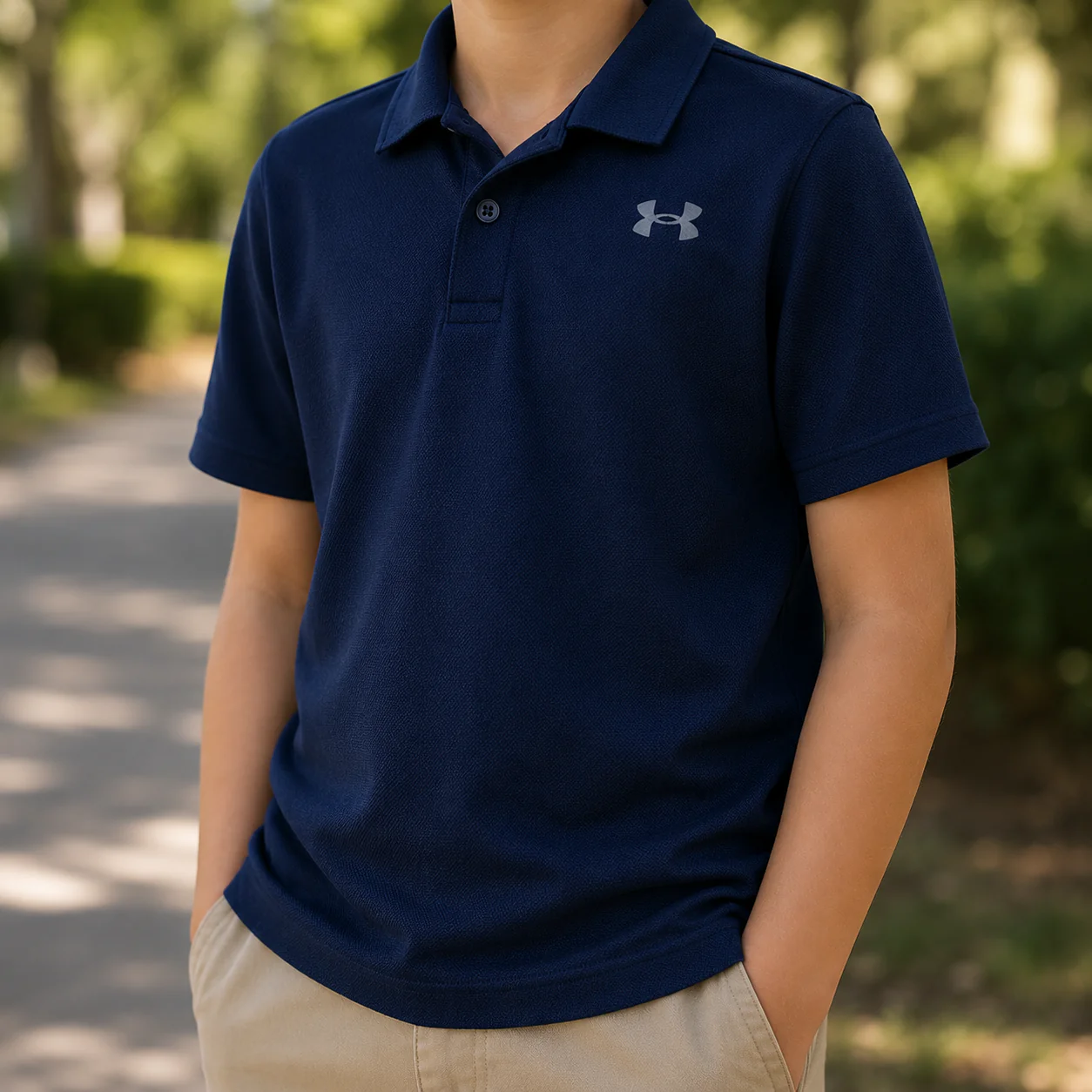 Under Armour Franela Para Niños Performance Polo