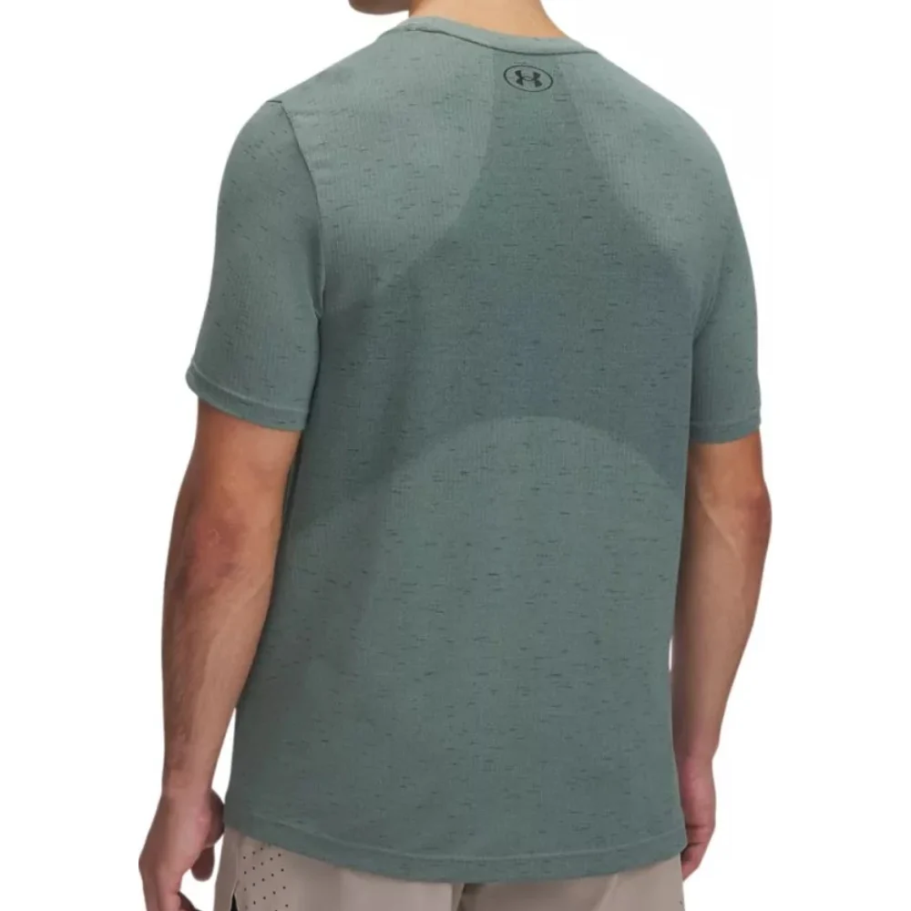 Under Armour Franela Manga Corta Para Caballeros Vanish Seamless SS Silica Green - Image 2