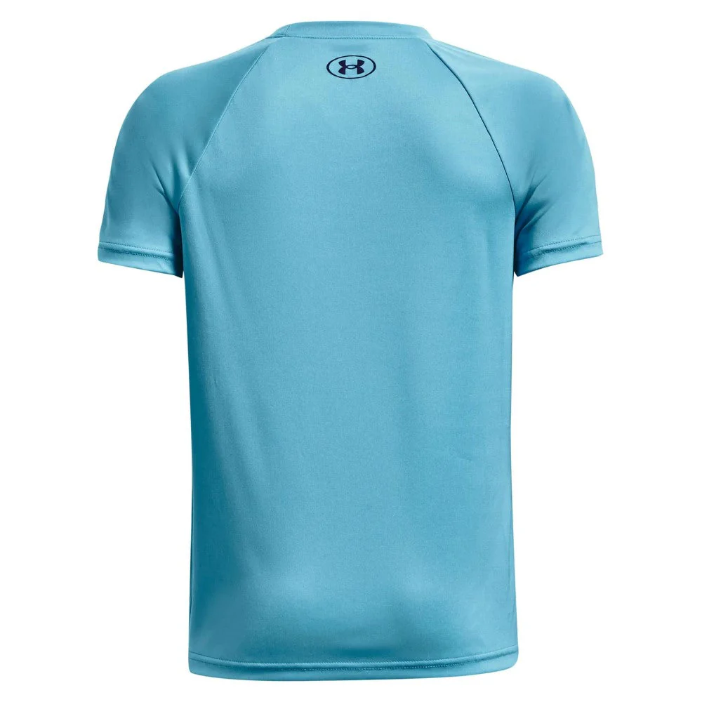 Under Armour Franela Manga Corta Para Niños Tech™ Hybrid Print Fill - Image 2