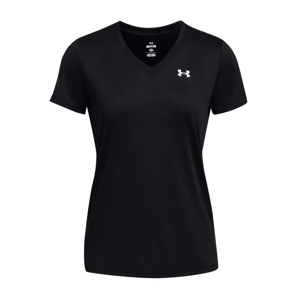 Under Armour Franela Manga Corta Tech Tiger para Dama - Image 3