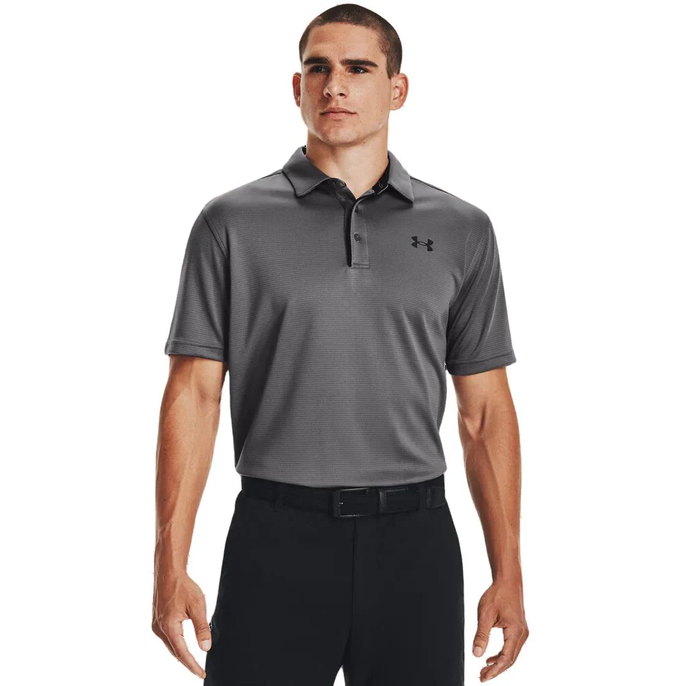 Under Armour Franela Polo Tech Para Caballeros Color Graphite