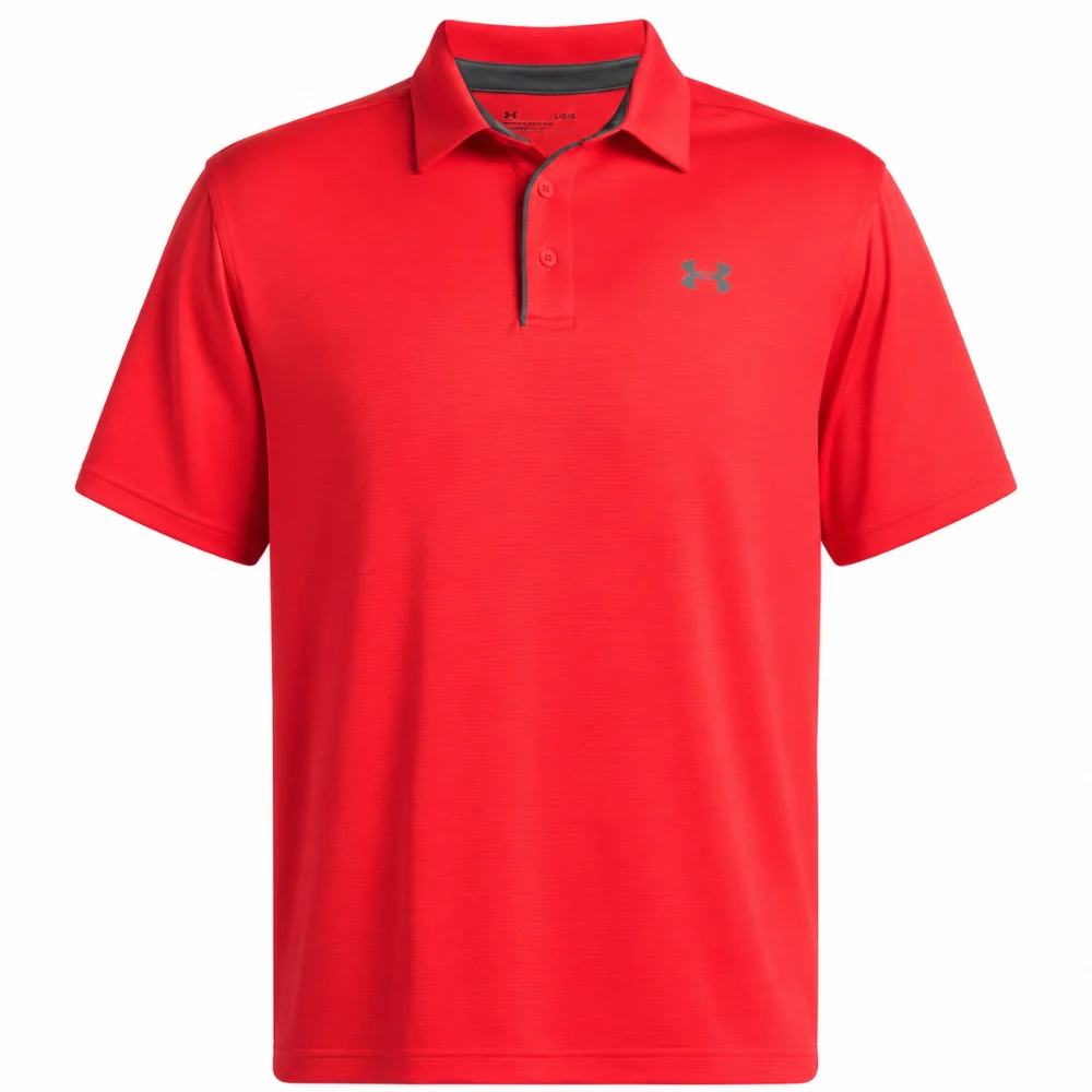 Under Armour Franela Polo Tech Para Caballeros Color Fire - Image 2