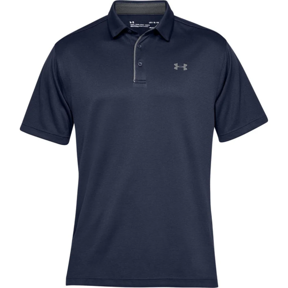 Under Armour Franela Polo Tech Para Caballeros Color Midnight Navy - Image 4
