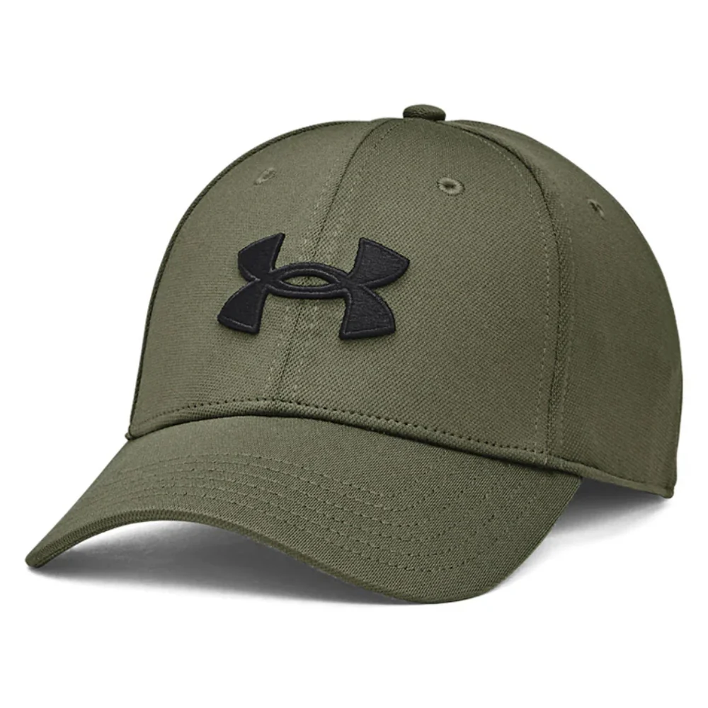 Under Armour Gorra Blitzing Trucker Para Caballeros Color Verde Militar Talla S/M