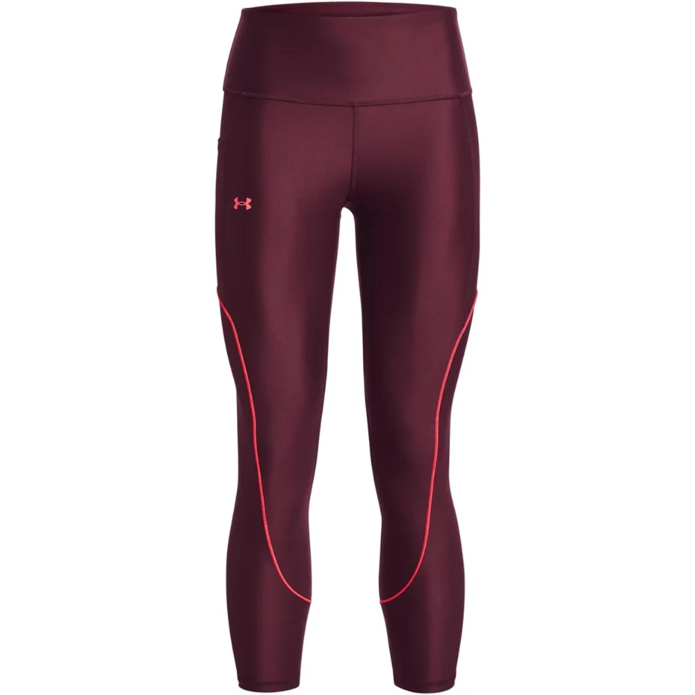 Under Armour Leggings de Entrenamiento Para Damas Color Burdeos - Image 5