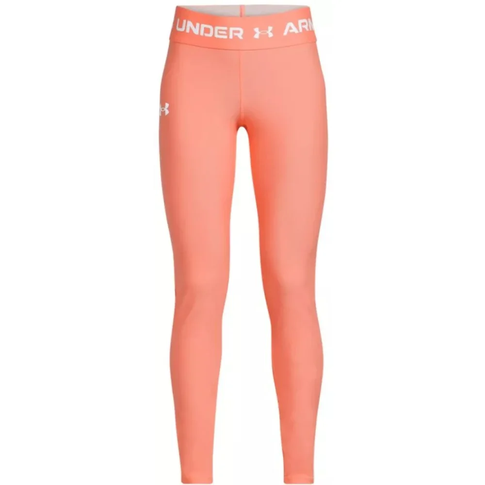 Under Armour Leggings Deportivos Para Niña Color Flare Orange - Image 2
