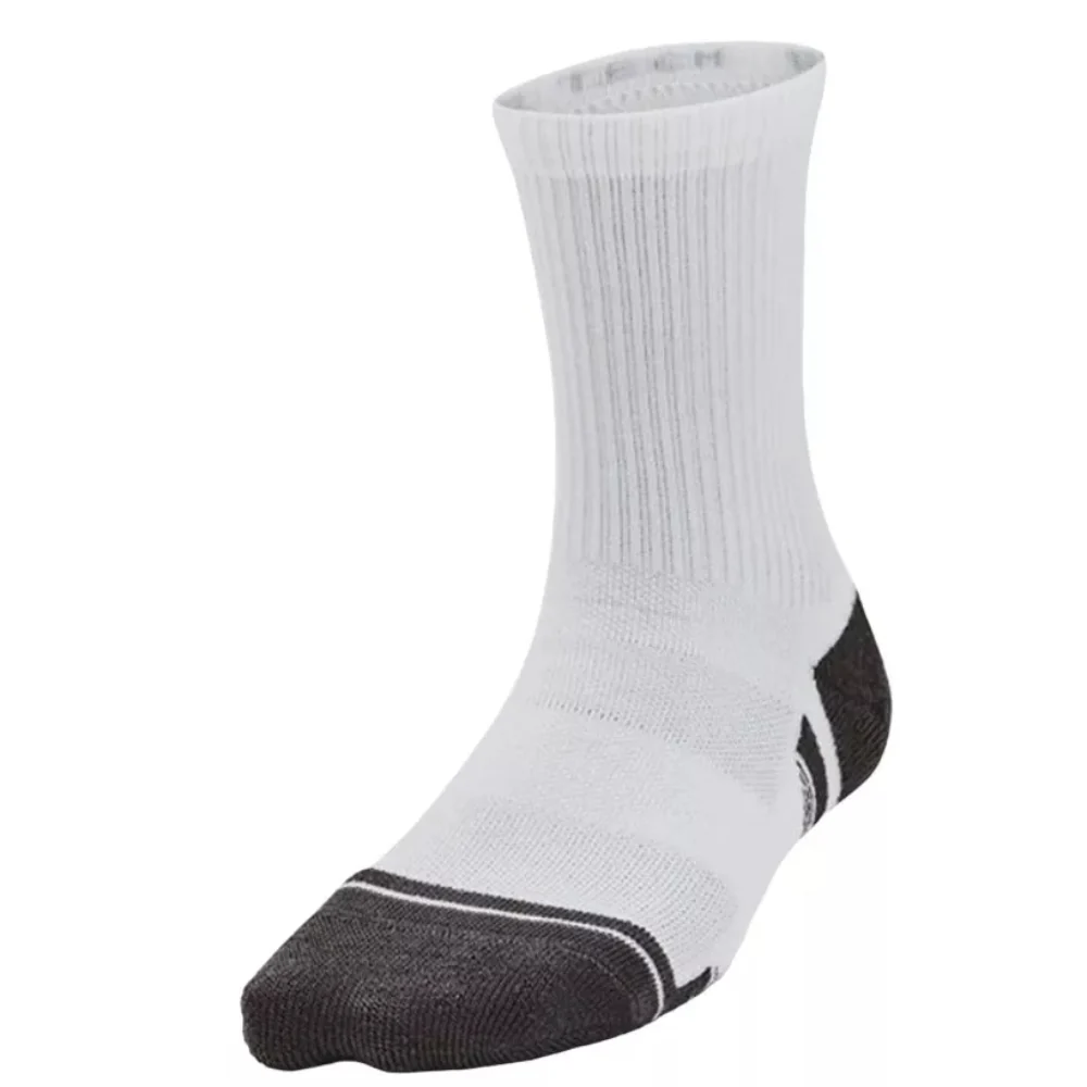 Under Armour Medias Deportivas Para Niños  3 Pack Color Blanco - Image 2