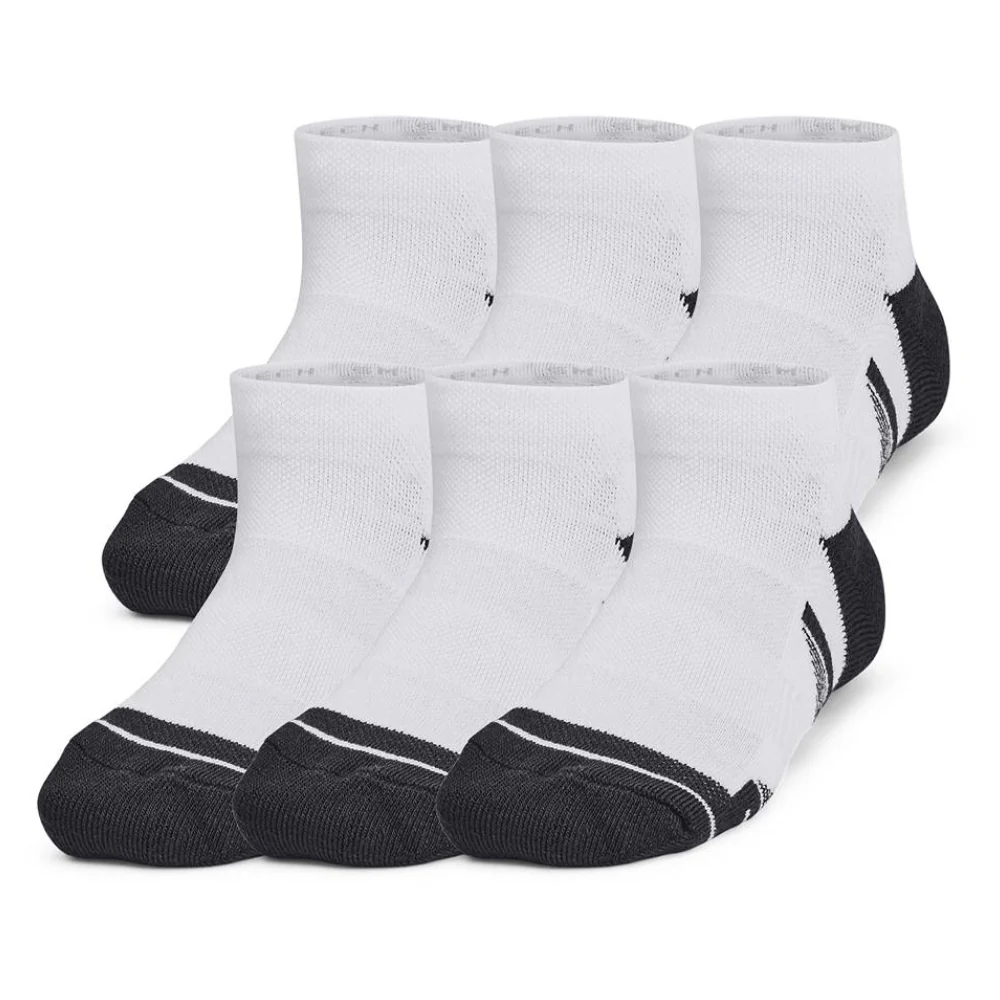 Under Armour Medias Deportivas Para Niños  6 Pack Color Blanco