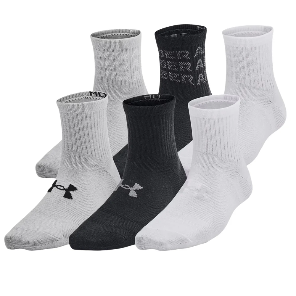Under Armour Medias Deportivas Para Niños 6 Pack Color Surtido