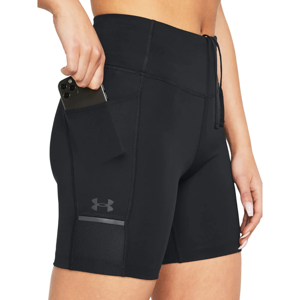 Under Armour Short Deportivo de Alto Rendimiento 6” Para Damas Color Negro - Image 5