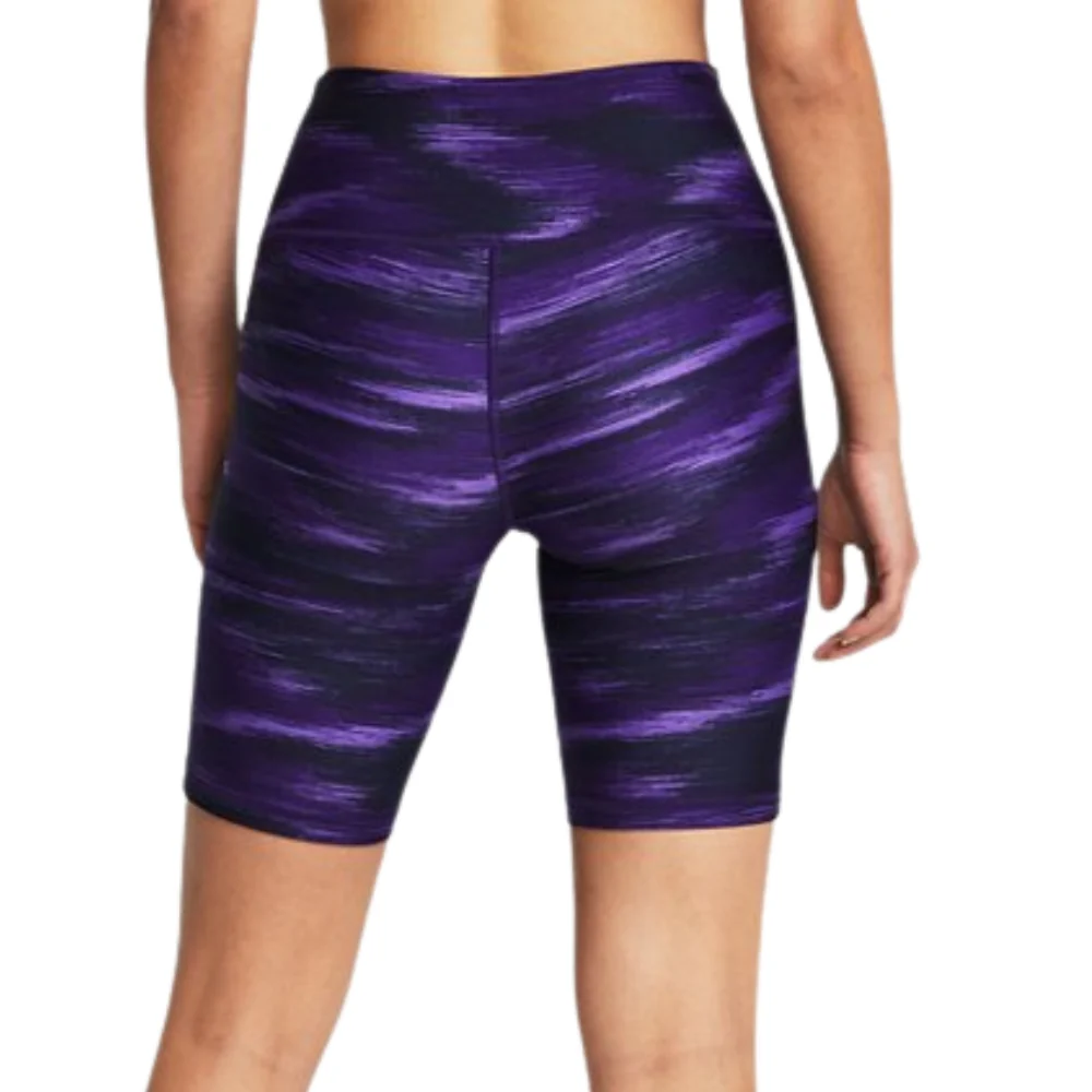 Under Armour Short Biker Para Damas Color Morado - Image 2