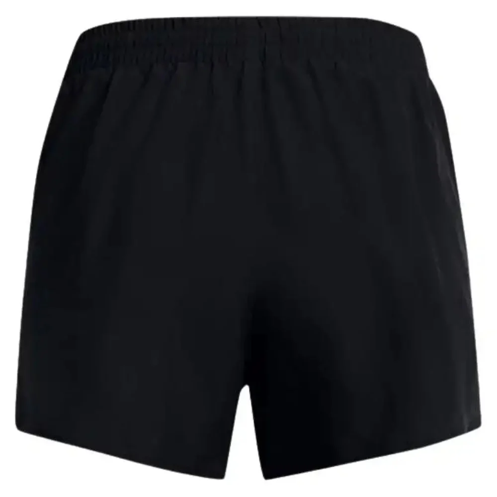 Under Armour Short Deportivo Fly By 3" Para Damas Color Negro - Image 4