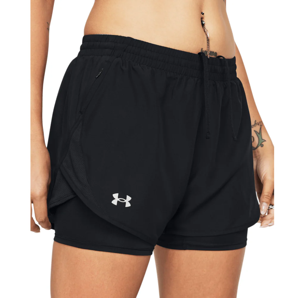 Under Armour Short Para Running Ua Fly By 2N1 para Damas - Image 2