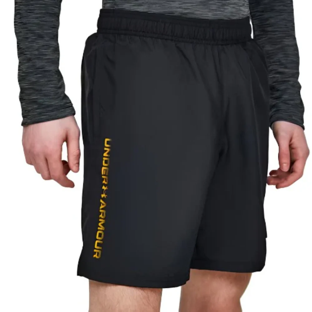 Under Armour Shorts Woven Wordmark para Niños - Image 2
