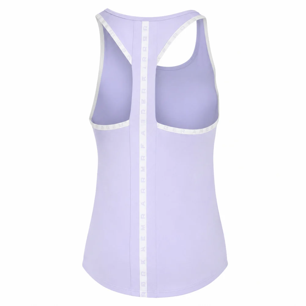 Under Armour Tank Top Deportivo Knockout Para Damas Color Lila - Image 4