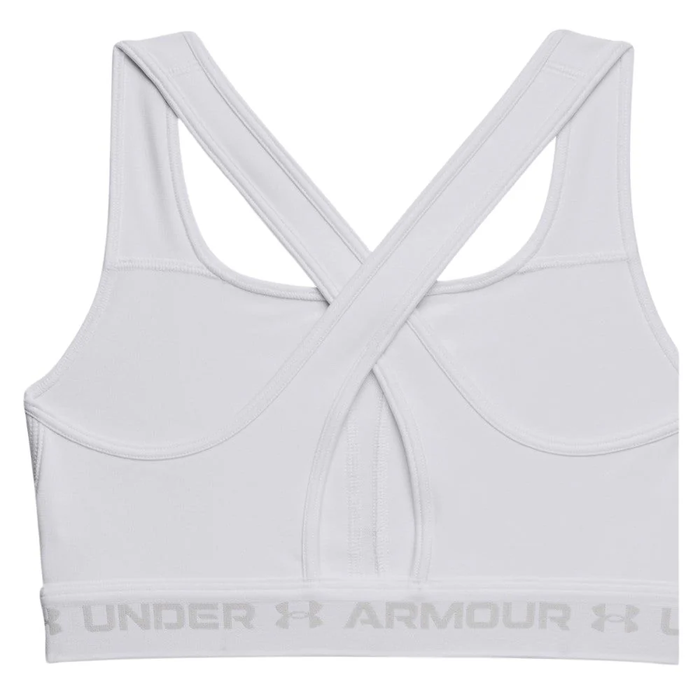 Under Armour Top Deportivo Para Dama Mid Crossback Sports Color Blanco - Image 5