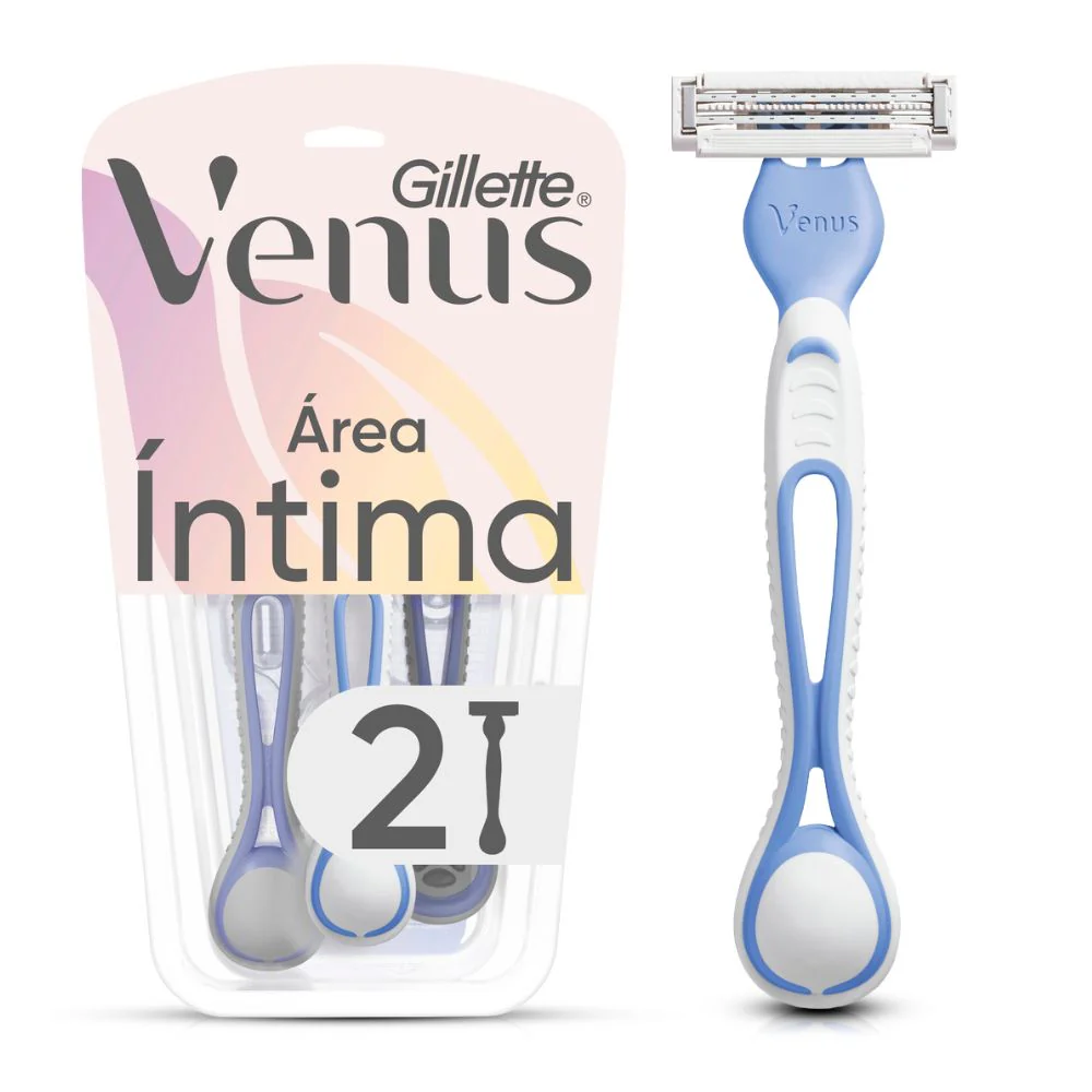 Venus Maquina Para Afeitar Íntima  Blister 2 Und