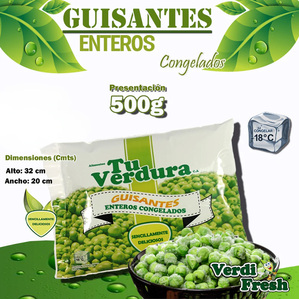Verdi Fresh Guisante Congelado 500gr - Image 2
