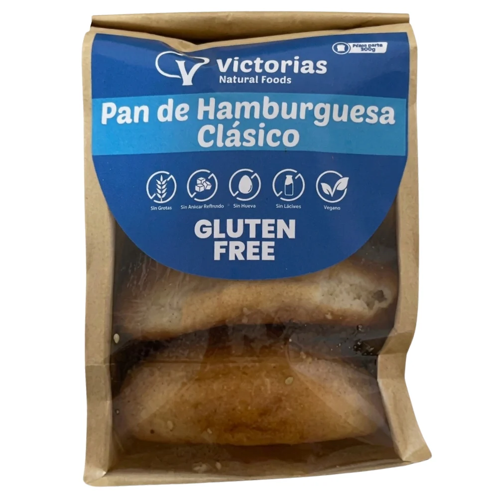 Victoria's Natural Food Pan De hamburguesa Sin Huevo 500 gr