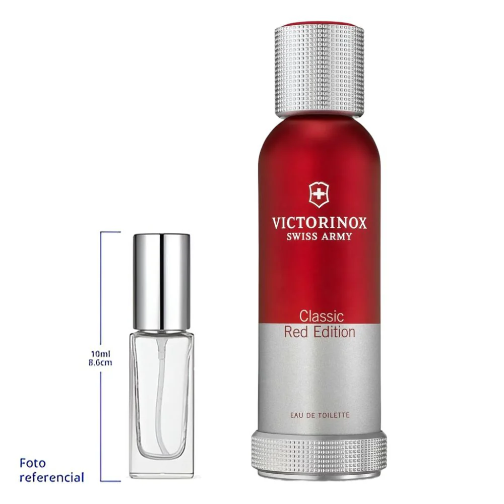 Victorinox Swiss Army Classic Red Decant Travel Size Eau De Toilette For Men - Image 2