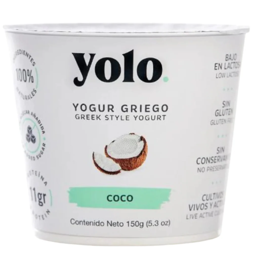 Yogurt Griego Yolo Coco 150 gr