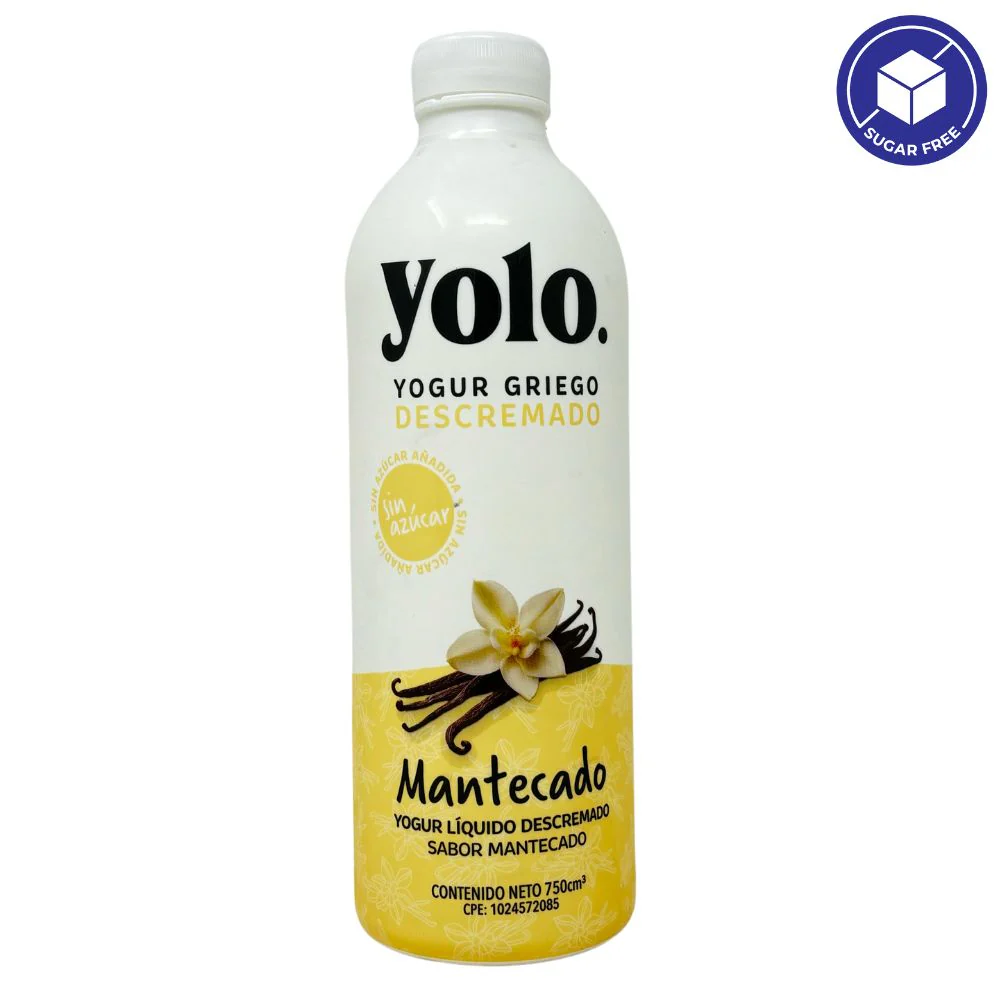 Yolo Yogurt Griego Liquido Descremado Mantecado 750ml - Image 2